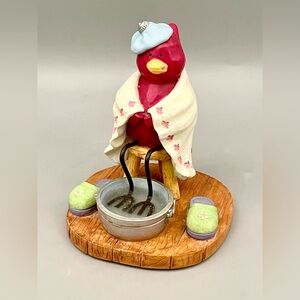 Russ Berrie Tweet Along With Me Under The Feather Cardinal Bird Figurine 13070
